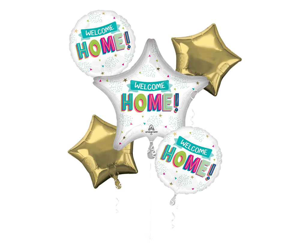 Anagram Welcome Home Balloon Bouquet